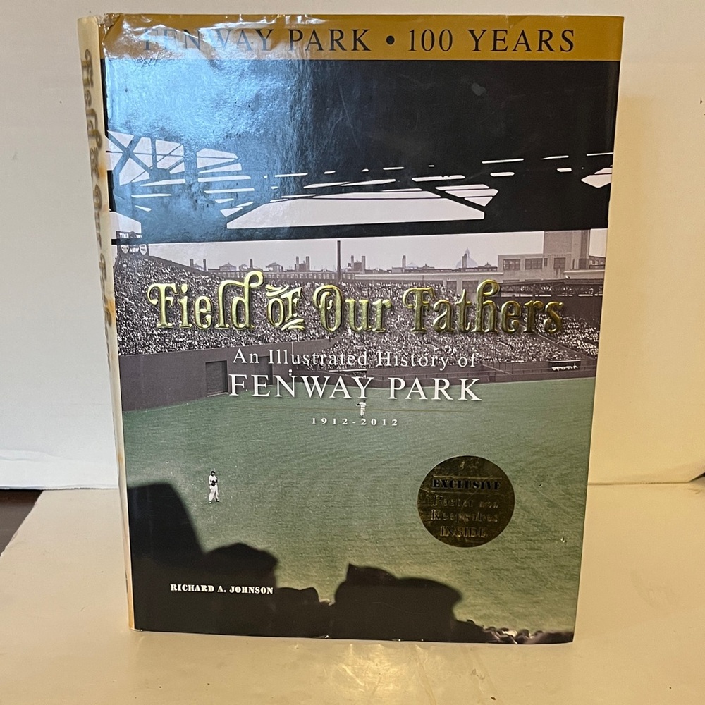 Triumph green and gold Fenway Park Illustrated History Book